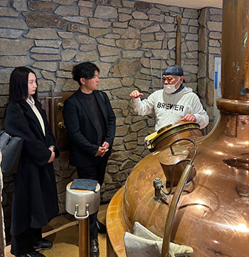 「八ヶ岳タッチダウン　コラボビール制作」